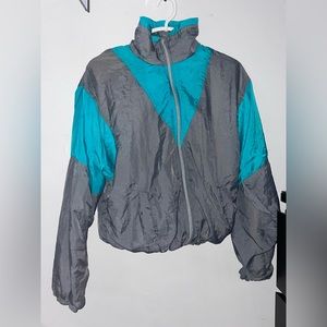 Vintage retro windbreaker